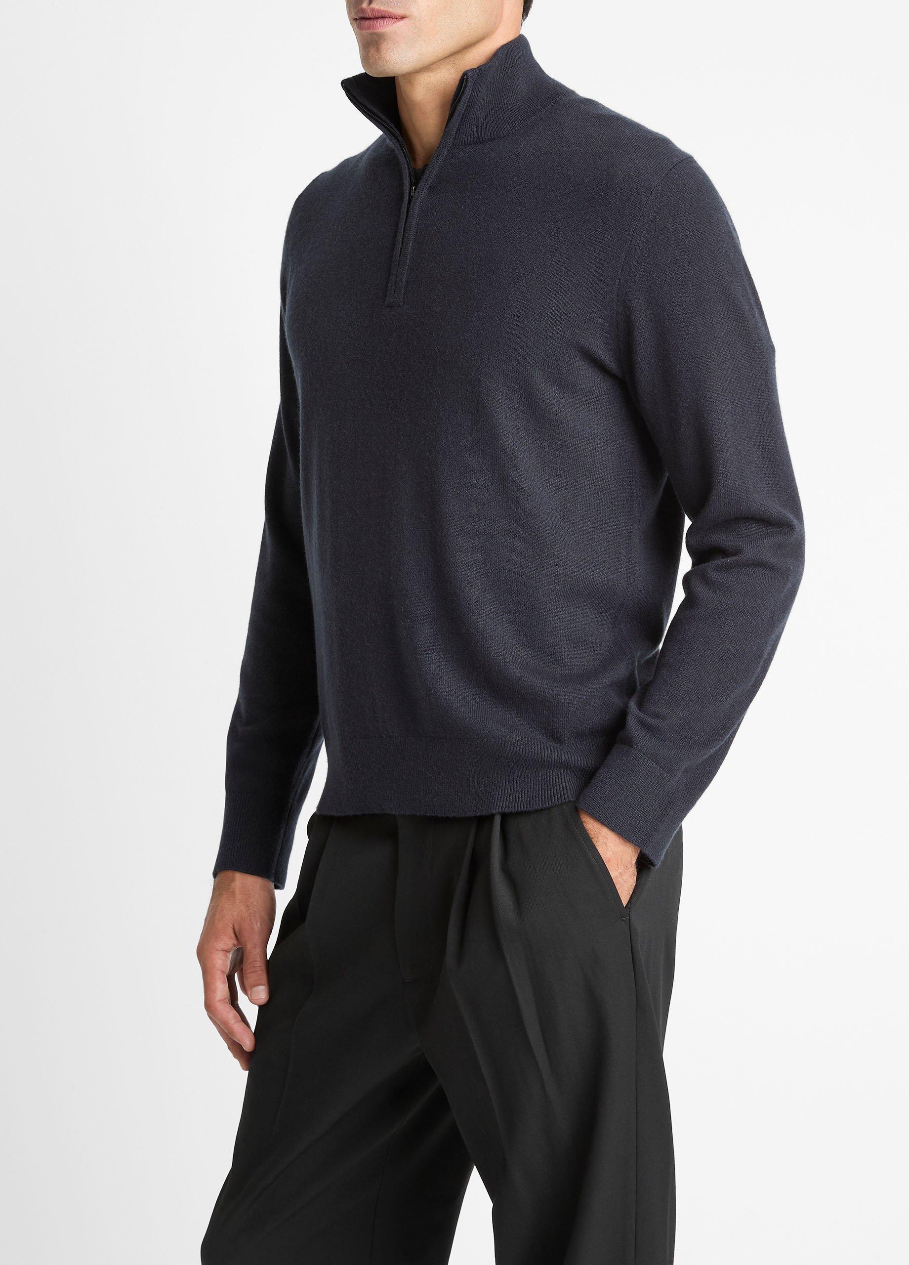 Cashmere Quarter-Zip Sweater image number 1
