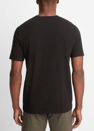 Garment Dye Short Sleeve V-Neck T-Shirt image number 3