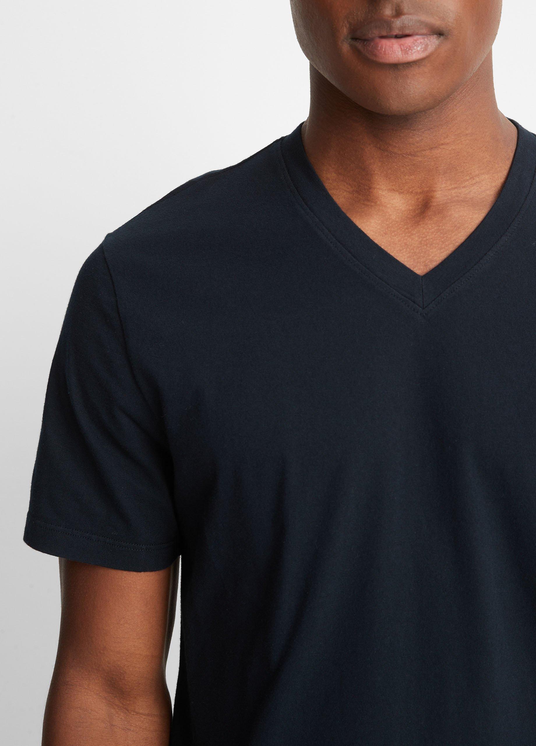 Garment Dye Short Sleeve V-Neck T-Shirt image number 1