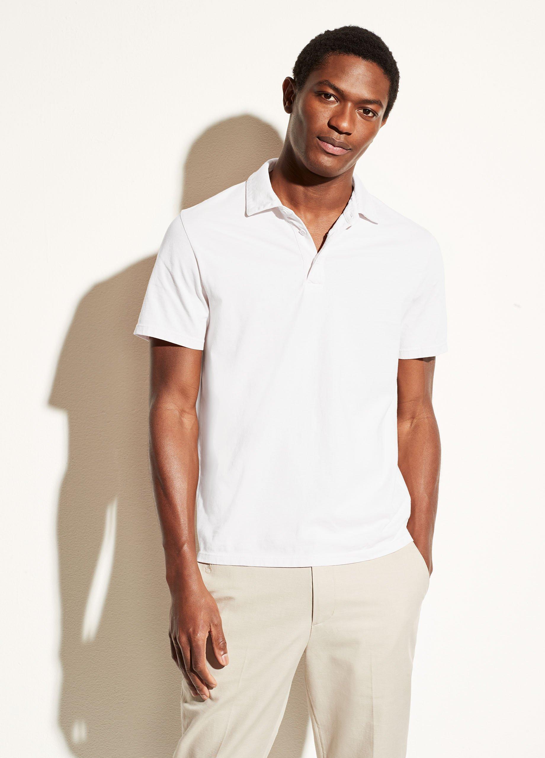 Garment Dye Cotton Polo Shirt image number 1