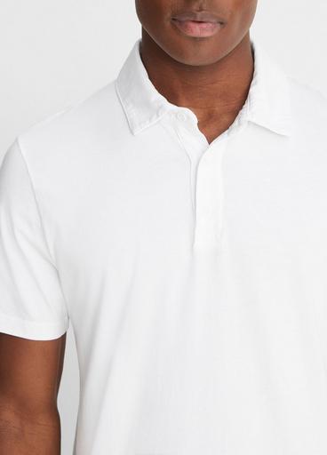 Garment Dye Cotton Polo Shirt image number 1