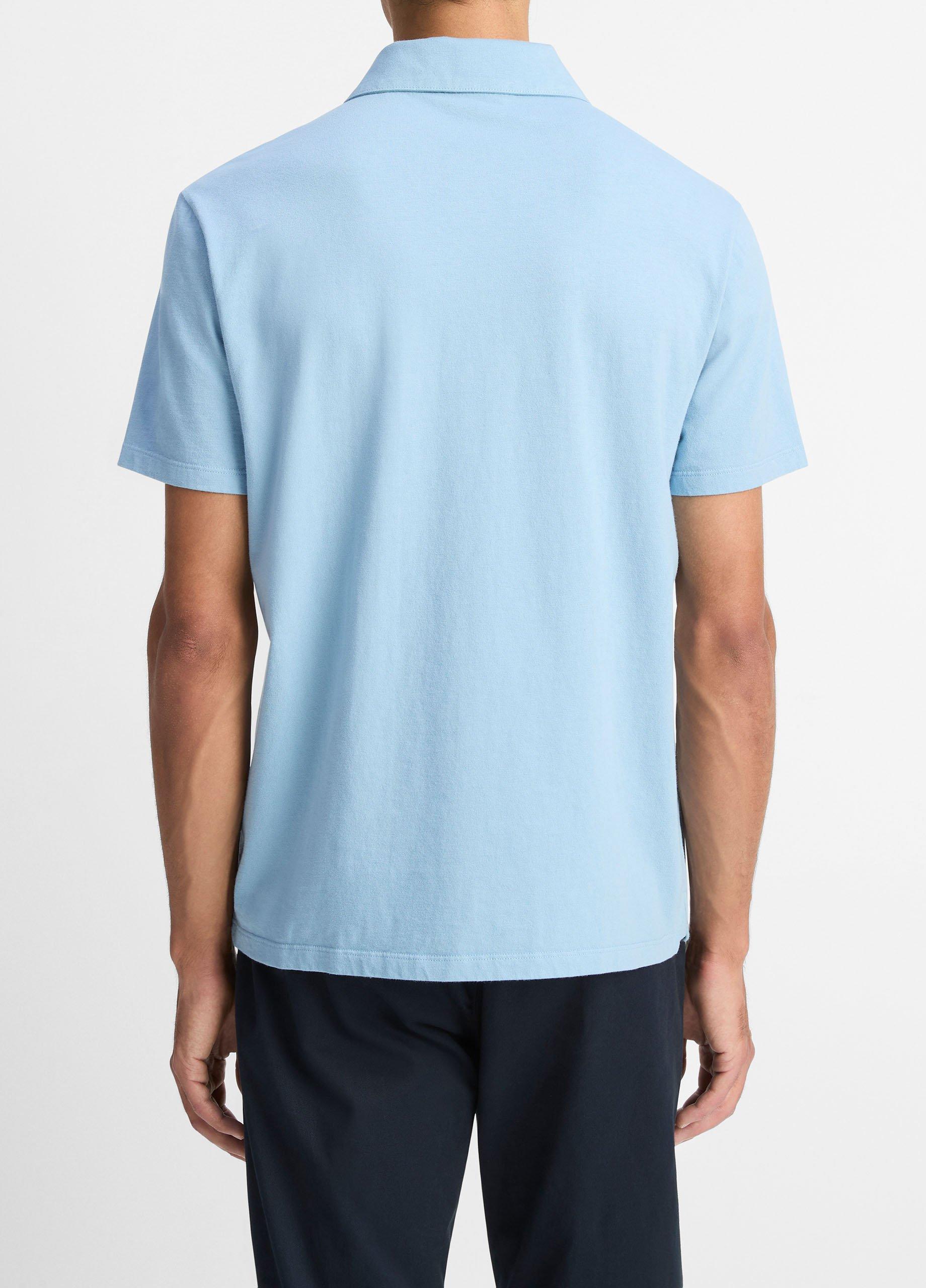 Garment Dye Cotton Polo Shirt image number 2