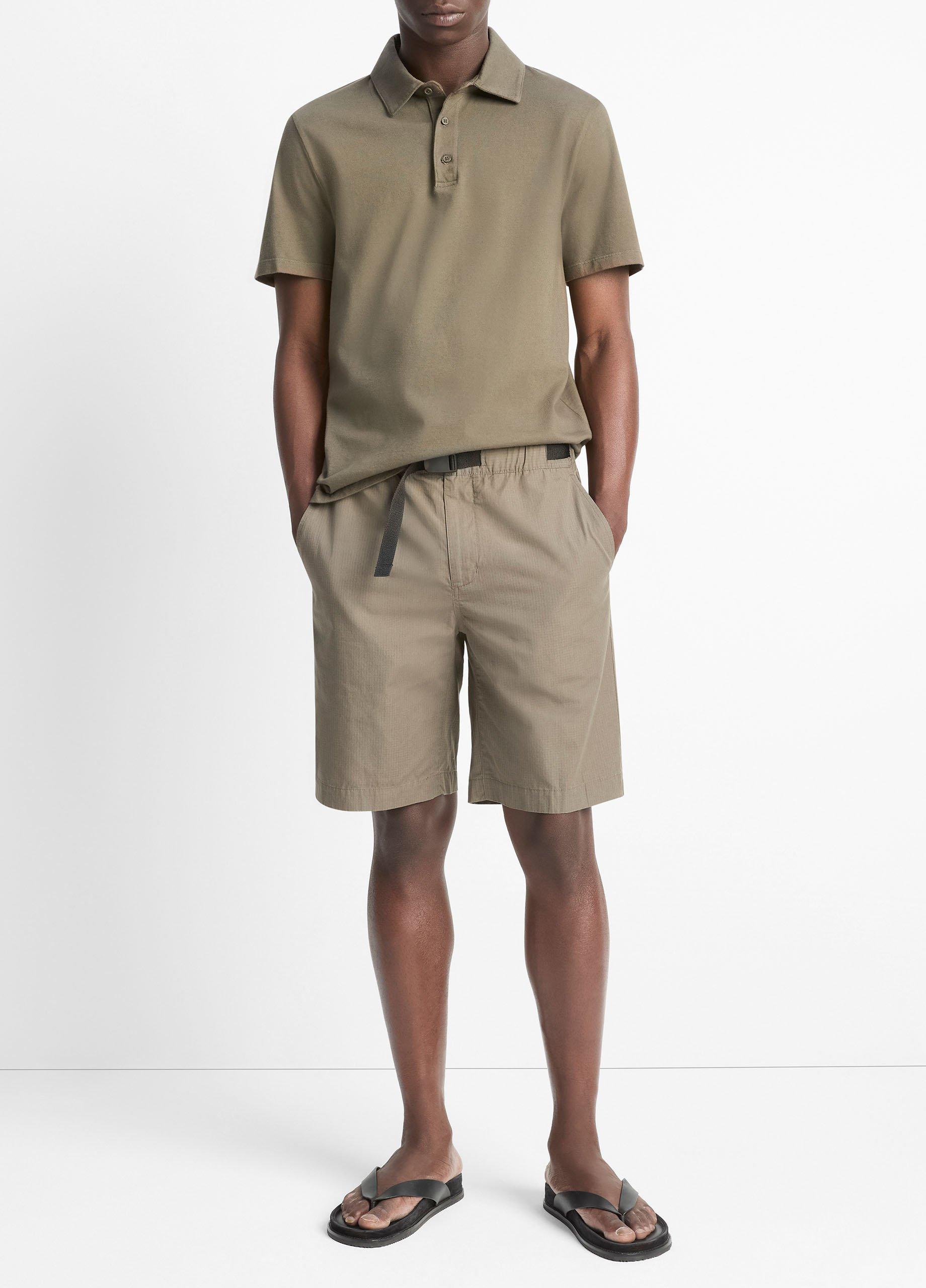 Garment Dye Cotton Polo Shirt image number 3