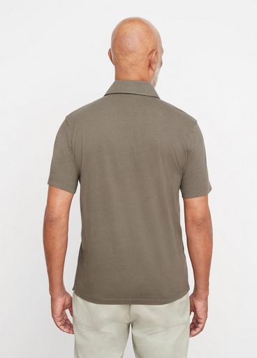 Garment Dye Short Sleeve Polo Shirt image number 3