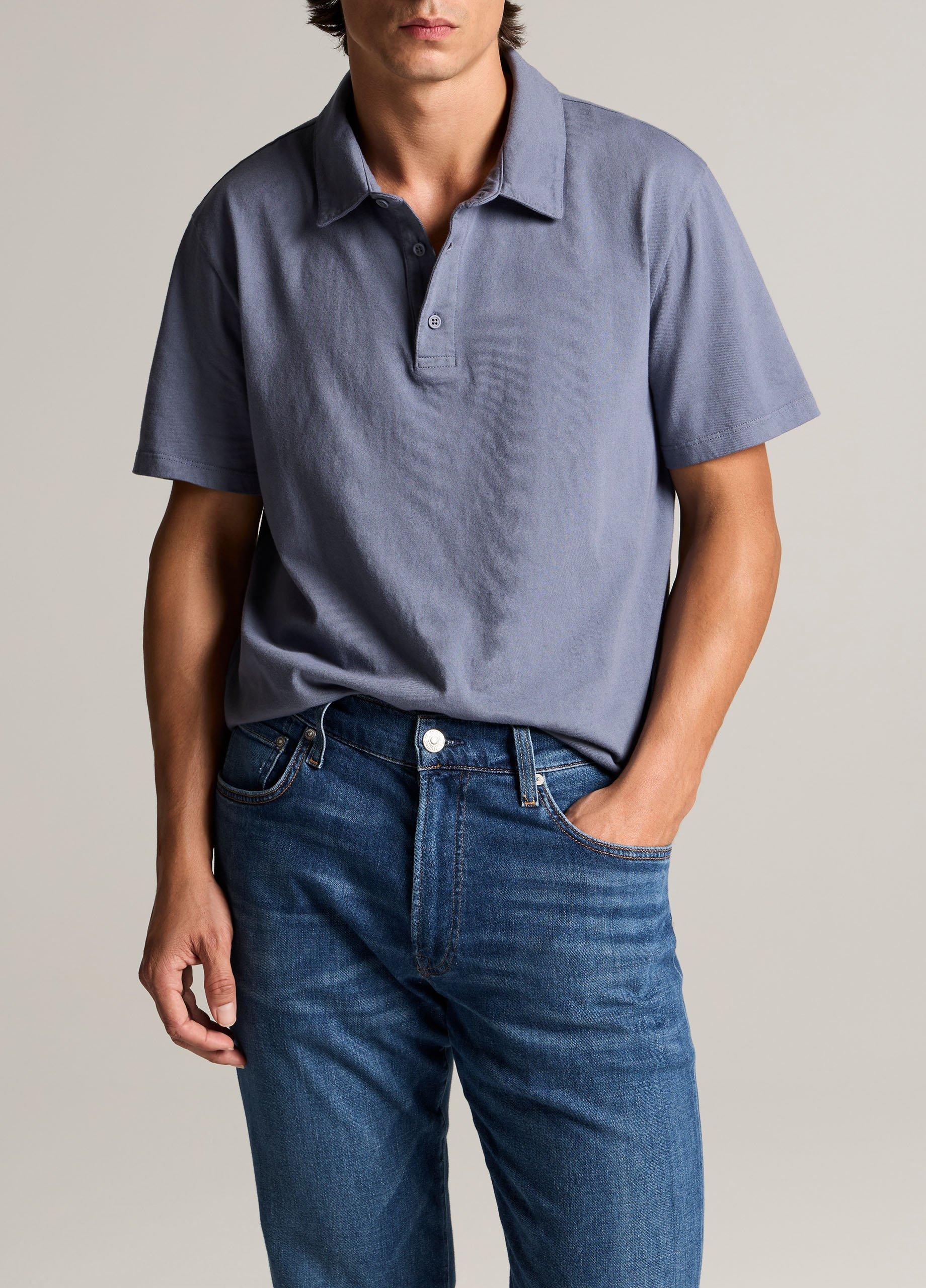 Garment Dye Cotton Polo Shirt image number 0