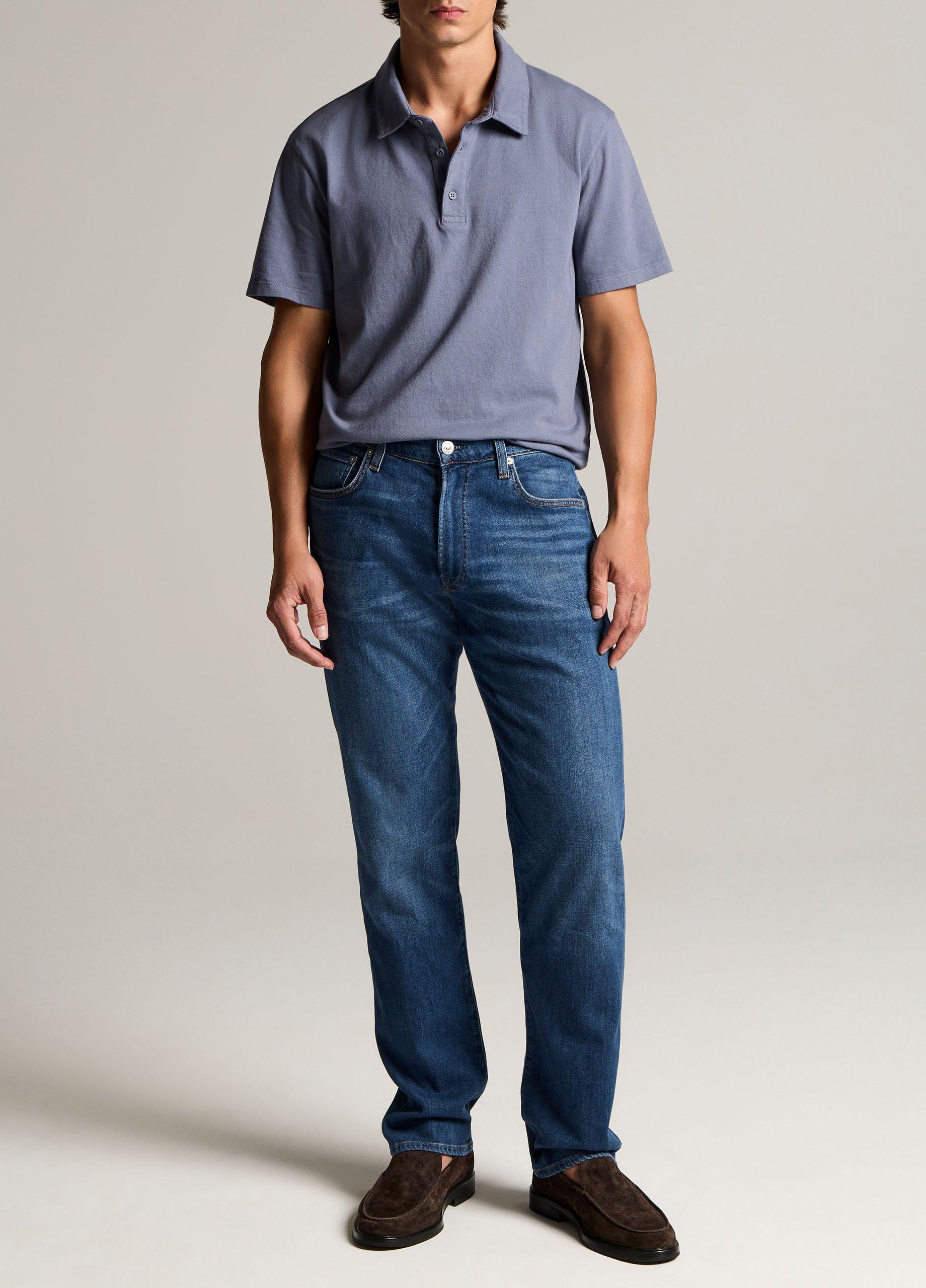 Garment Dye Cotton Polo Shirt image number 3