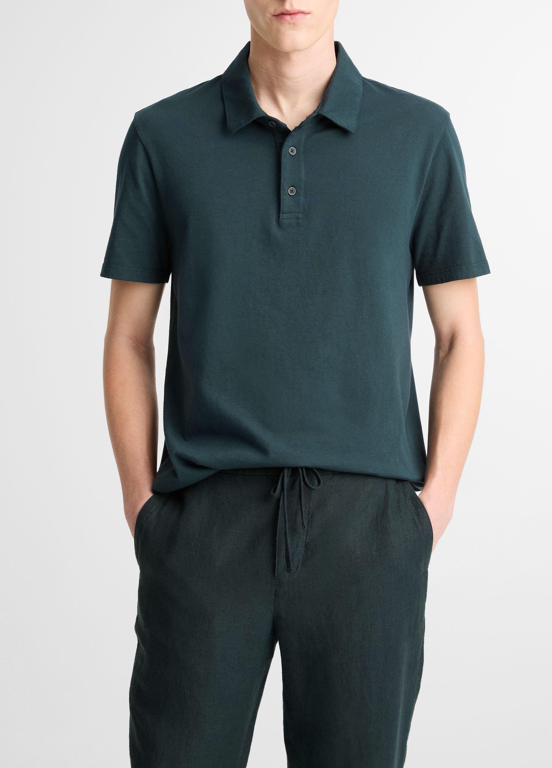 Garment Dye Cotton Polo Shirt image number 0