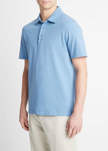Garment Dye Cotton Polo Shirt image number 2