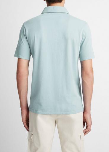 Garment Dye Cotton Polo Shirt image number 3