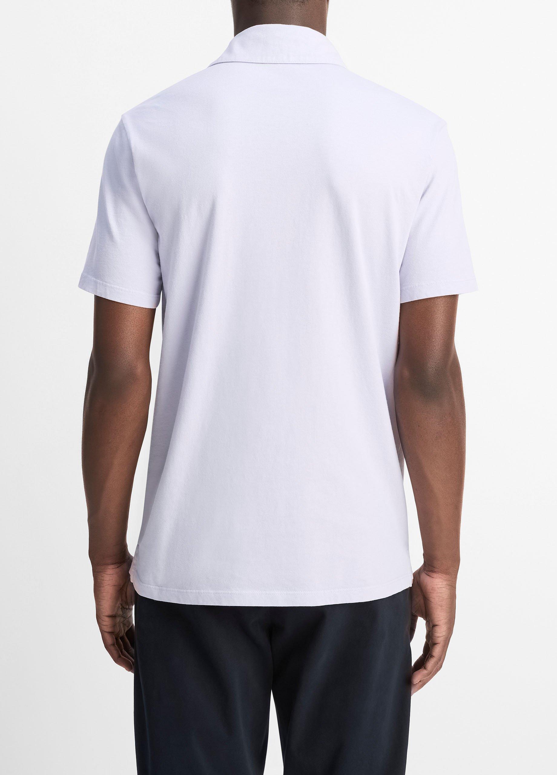 Garment Dye Cotton Polo Shirt image number 2