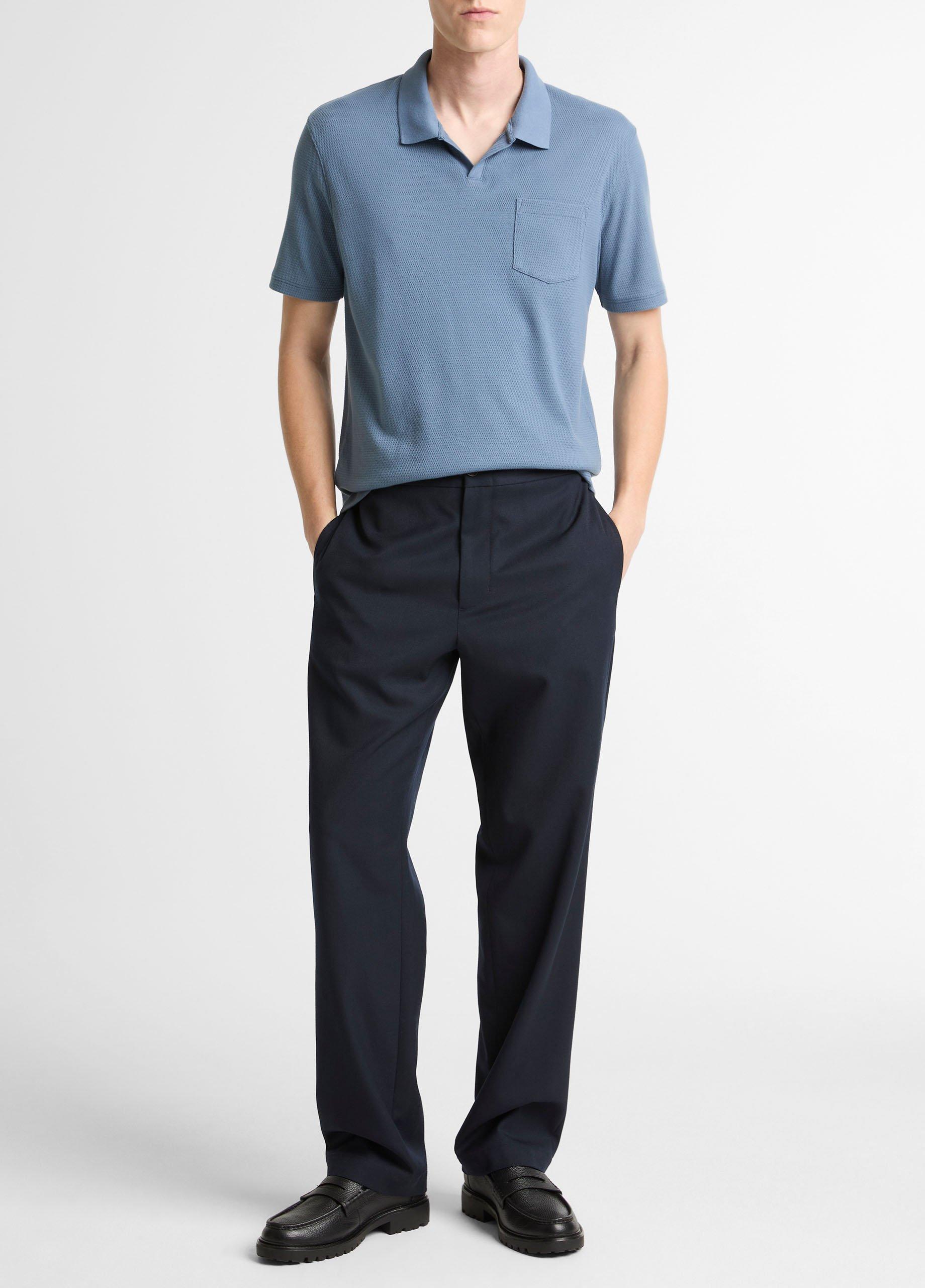 Garment Dye Cotton Polo Shirt image number 3