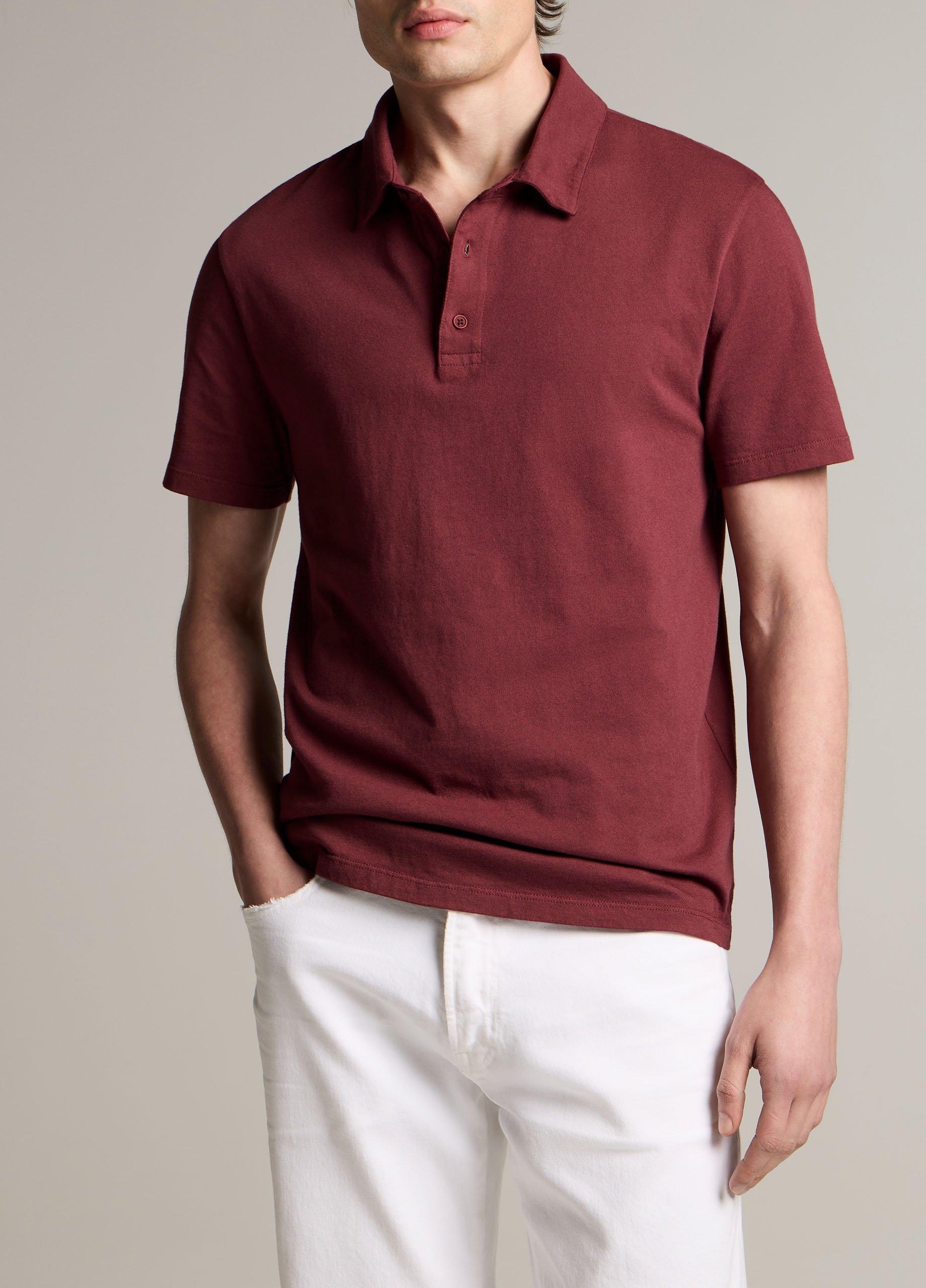 Garment Dye Cotton Polo Shirt image number 0