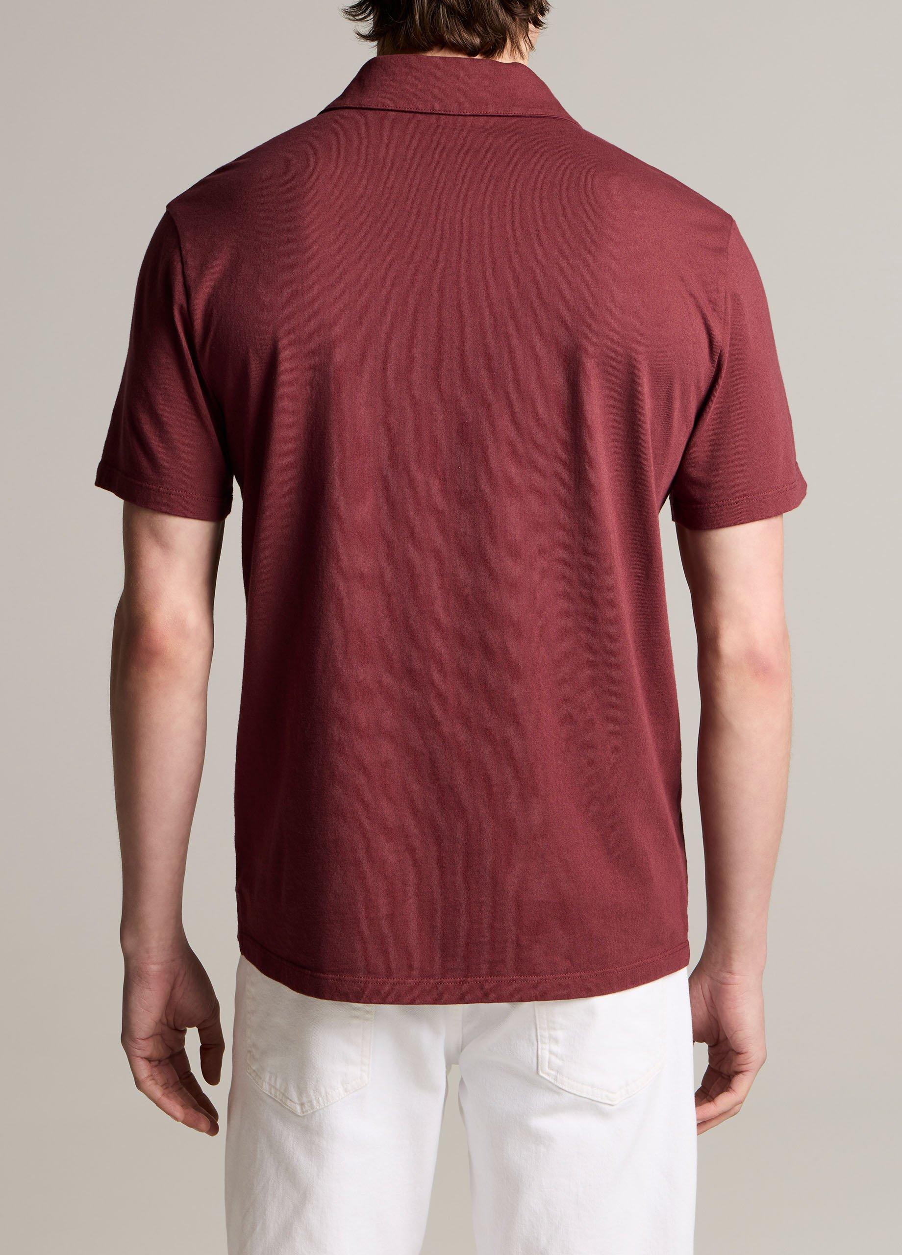 Garment Dye Cotton Polo Shirt image number 2