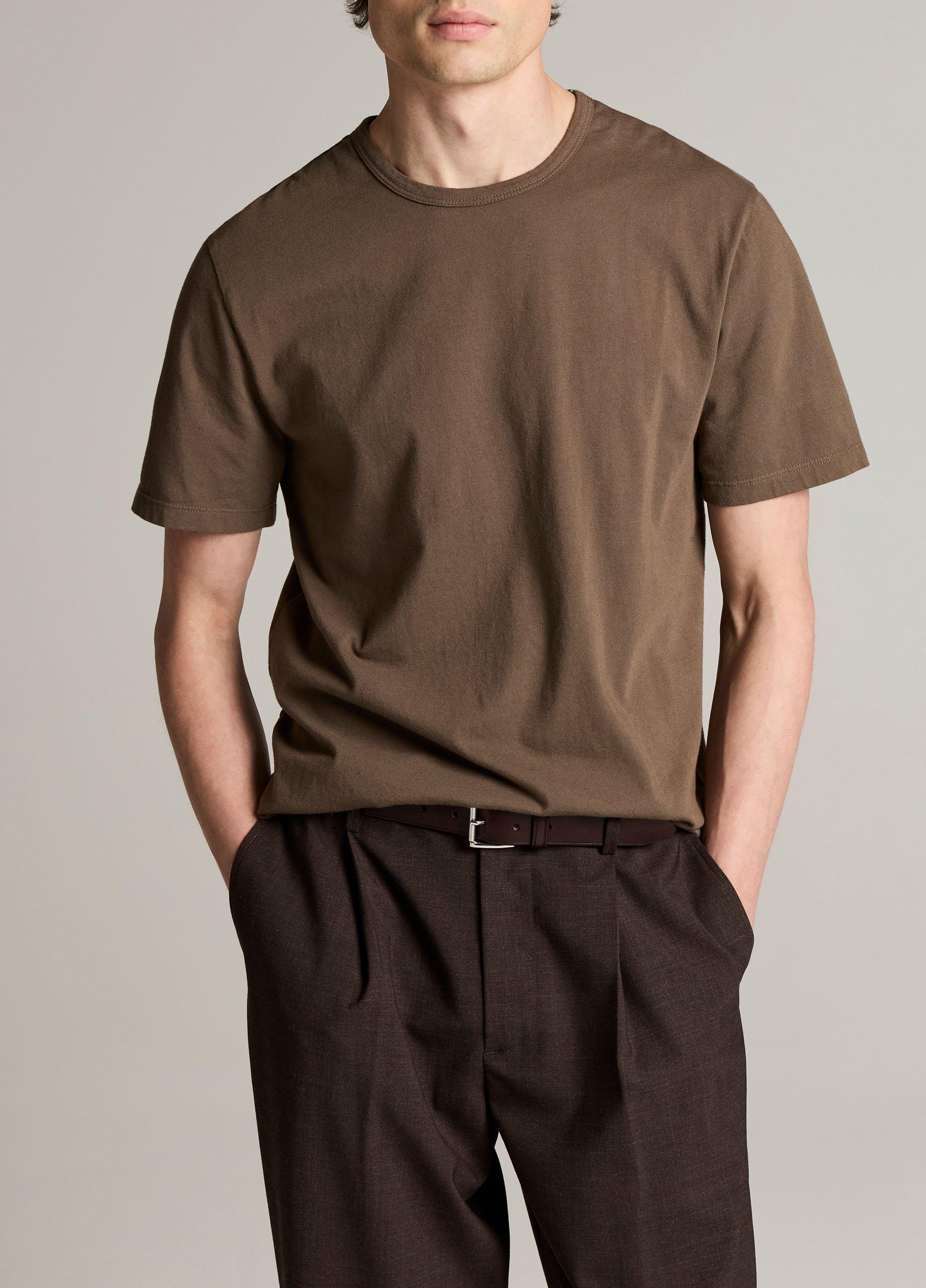 Garment Dye Cotton T-Shirt image number 0