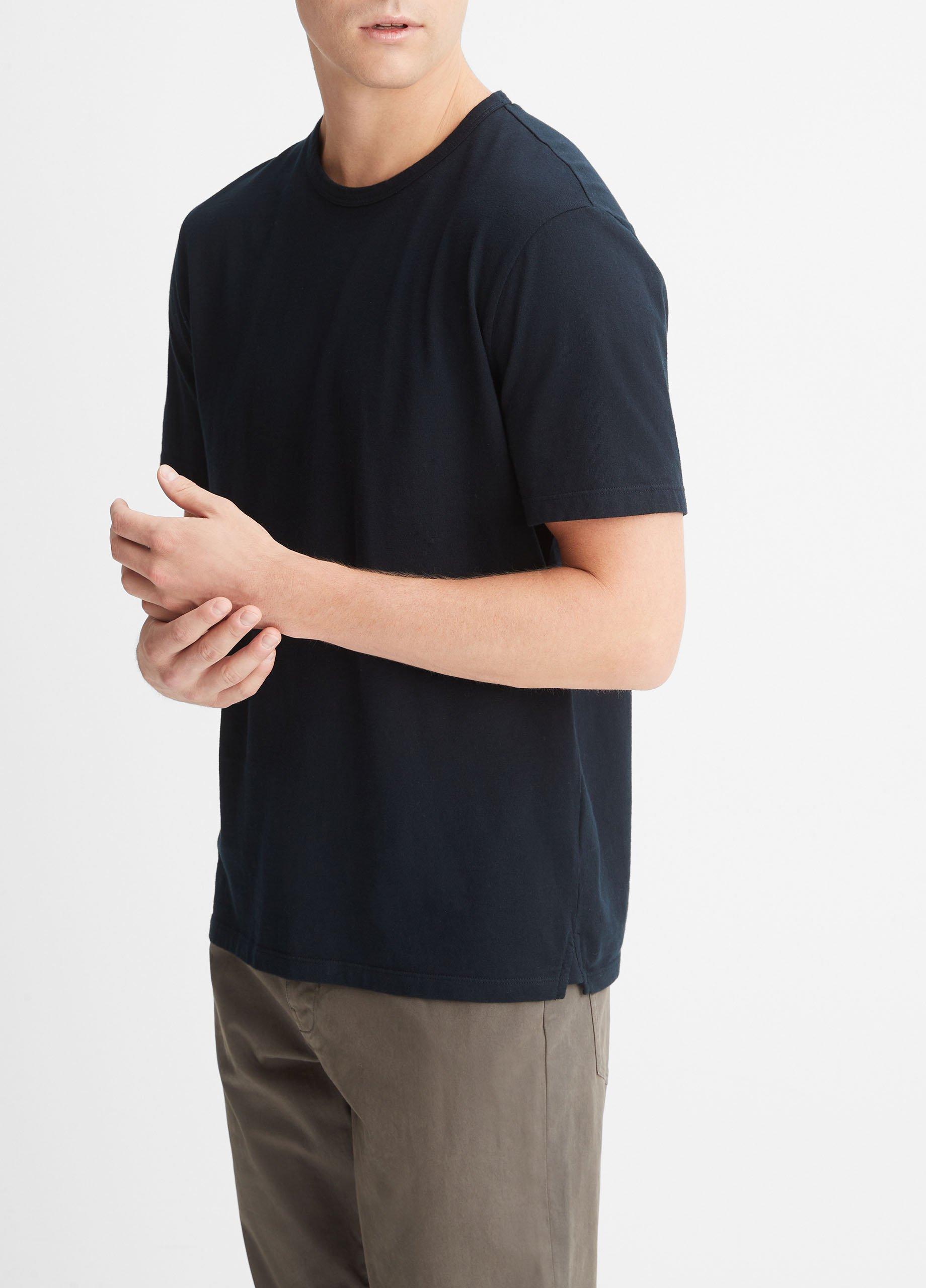 Garment Dye Short-Sleeve T-Shirt in Short Sleeve | Vince