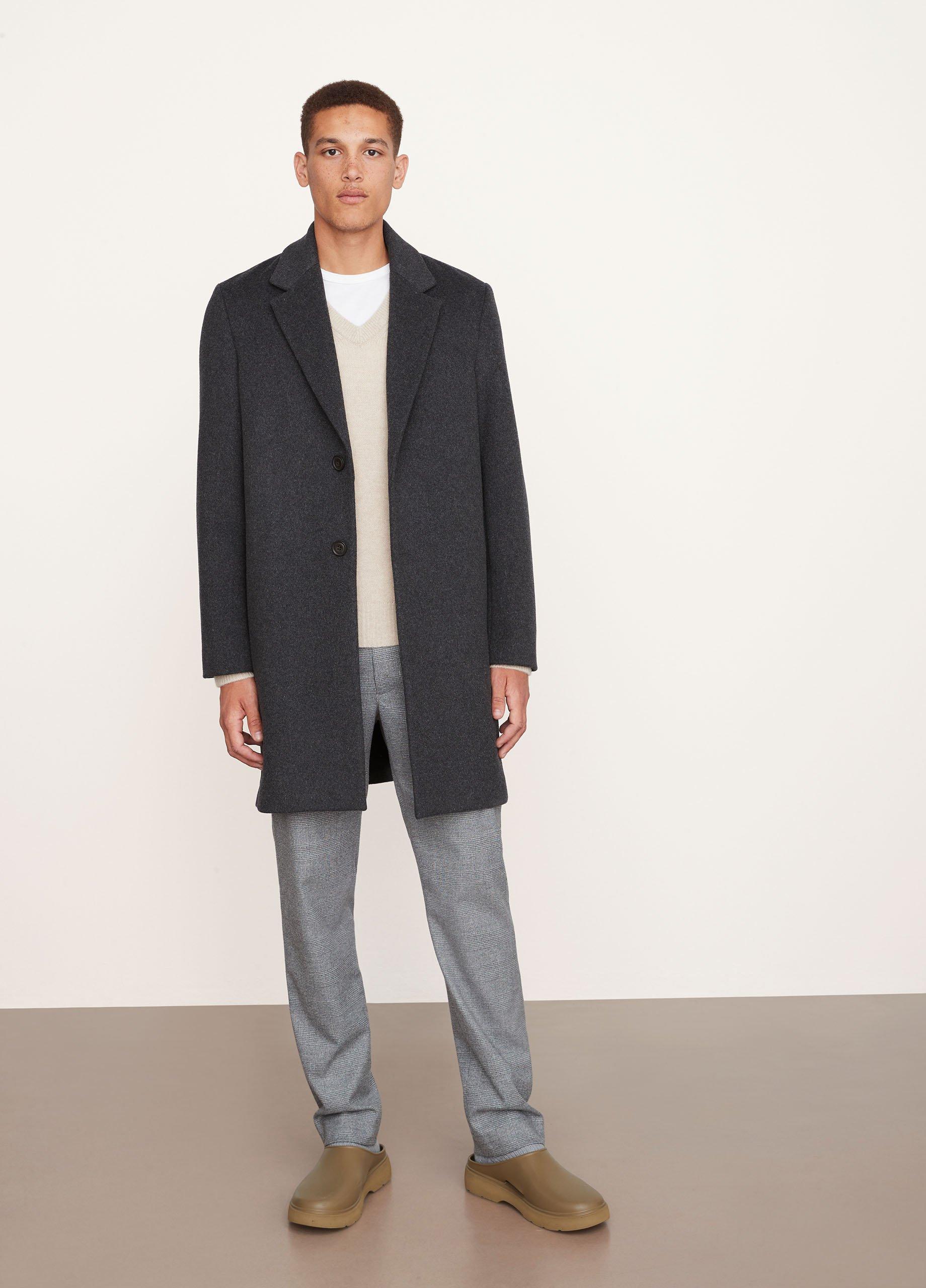 Classic Wool-Blend Coat image number 0
