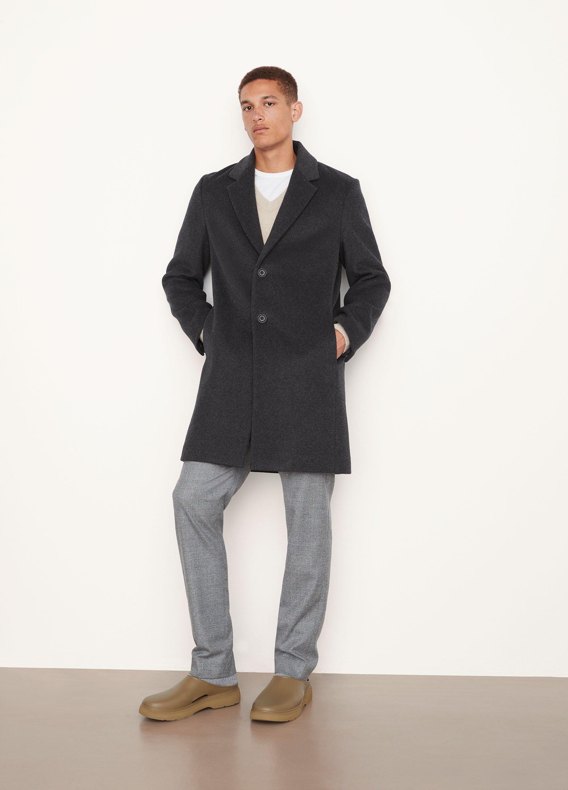 Classic Wool-Blend Coat image number 1