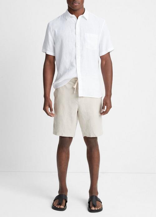 Tan Hemp Drawstring Shorts Tan Hemp Drawstring Shorts
