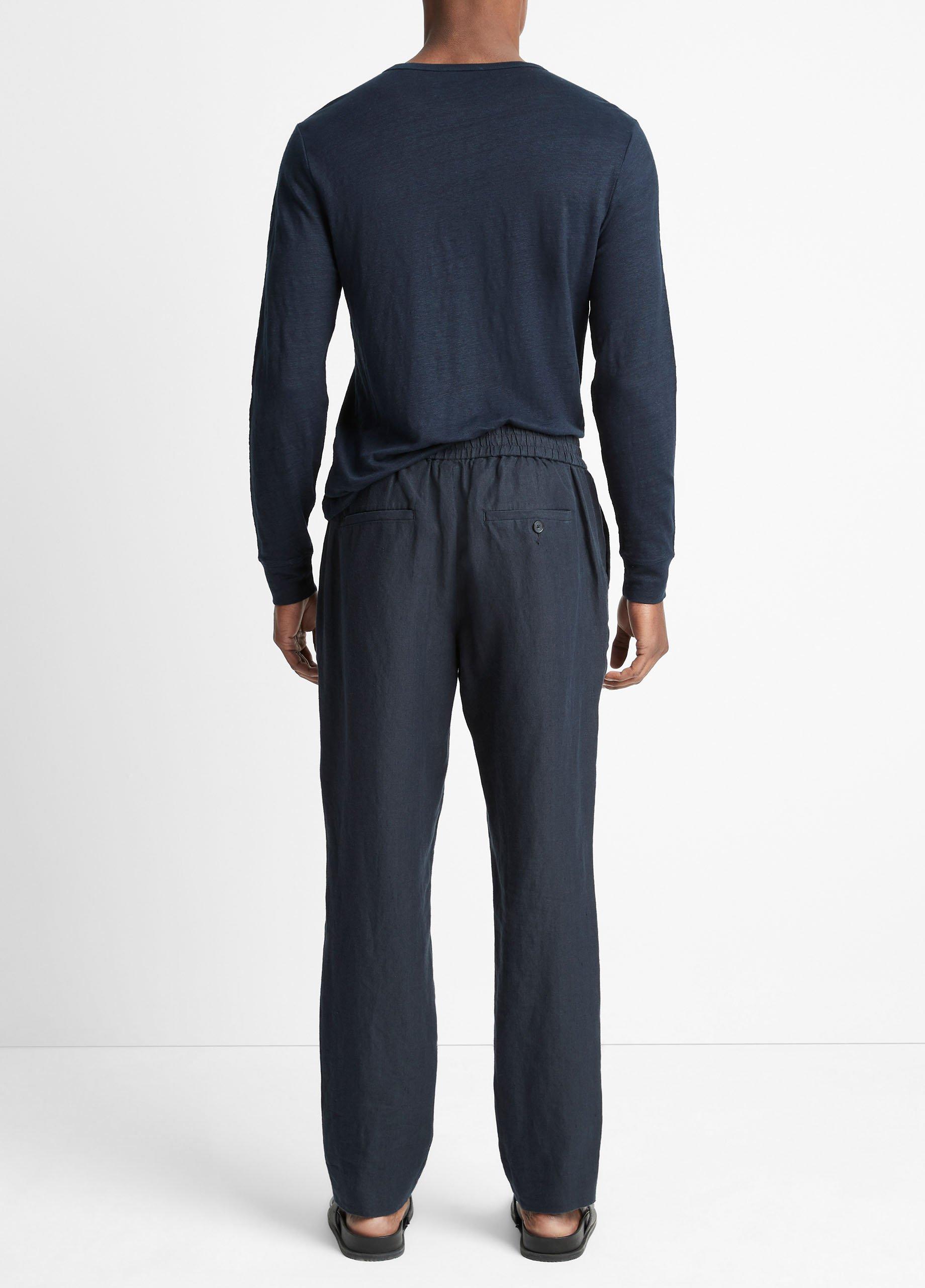 Hemp Drawstring Pant in Trousers | Vince Hemp Drawstring Pant in Trousers | Vince
