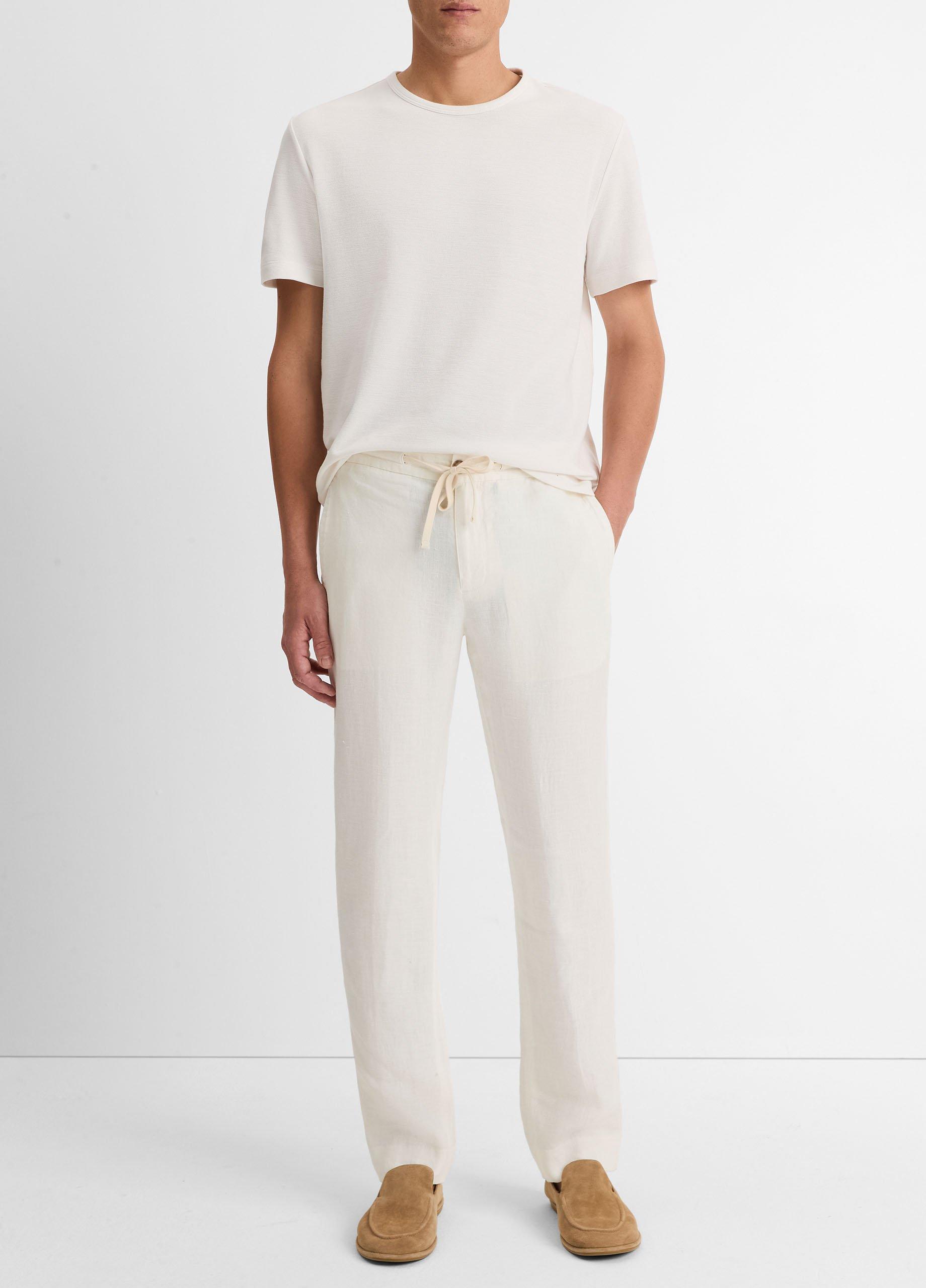 빈스 Vince Lightweight Hemp Pant,BONE