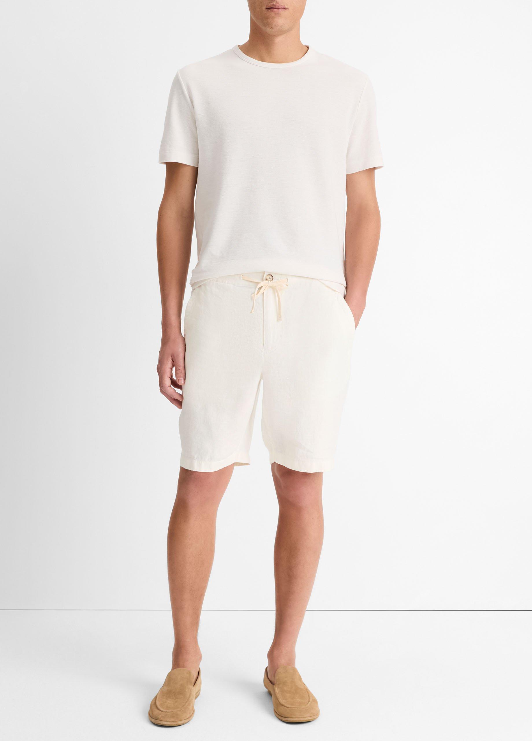 빈스 Vince Lightweight Hemp Short,BONE