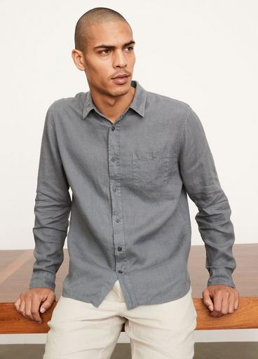 Linen Long Sleeve Shirt image number 1