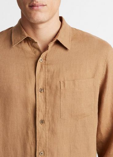 Linen Long-Sleeve Shirt image number 1