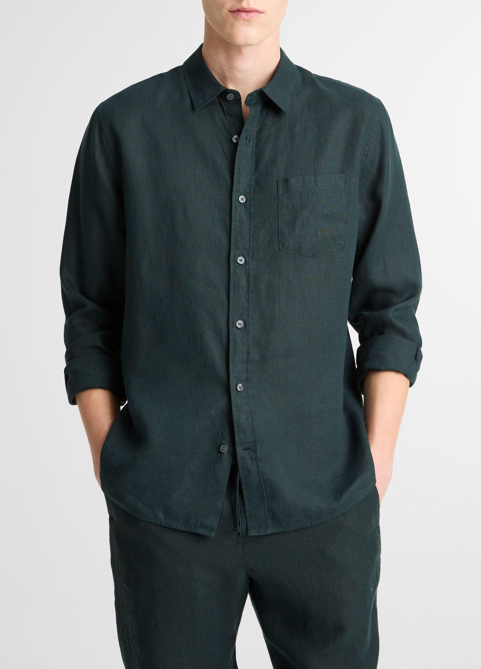Linen Long-Sleeve Shirt image number 0