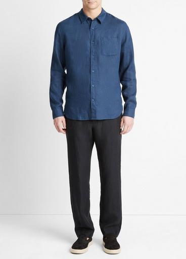 Linen Long-Sleeve Shirt image number 0