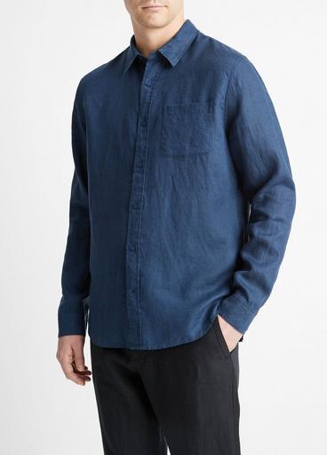 Linen Long-Sleeve Shirt image number 2