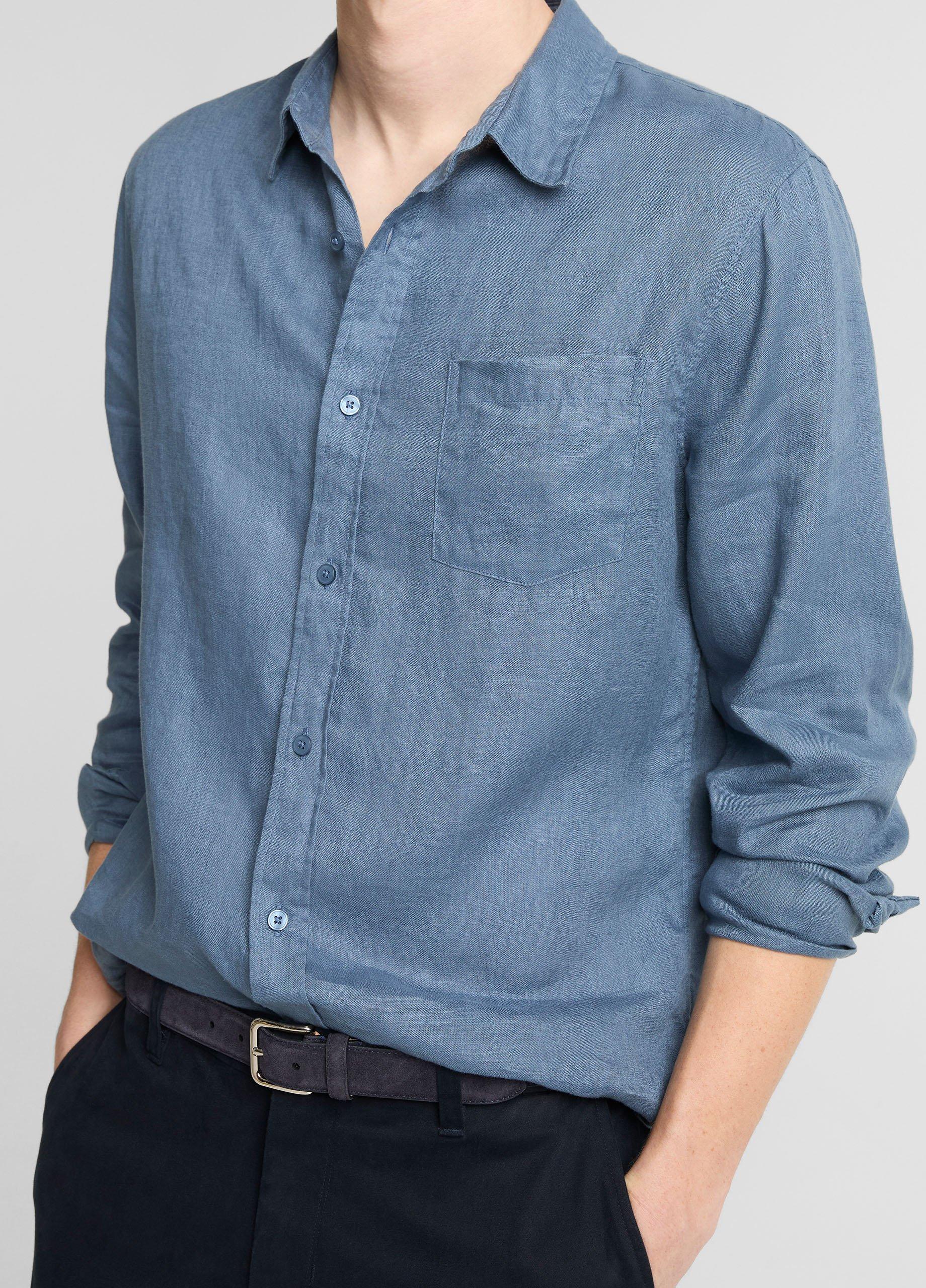 Linen Long-Sleeve Shirt image number 1