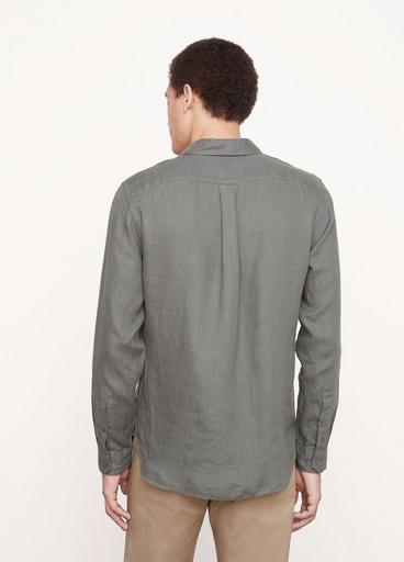 Linen Long Sleeve Shirt image number 3