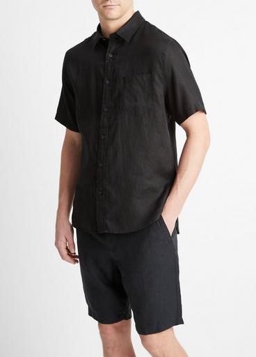 Linen Short-Sleeve Shirt image number 2