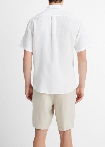 Linen Short-Sleeve Shirt image number 3