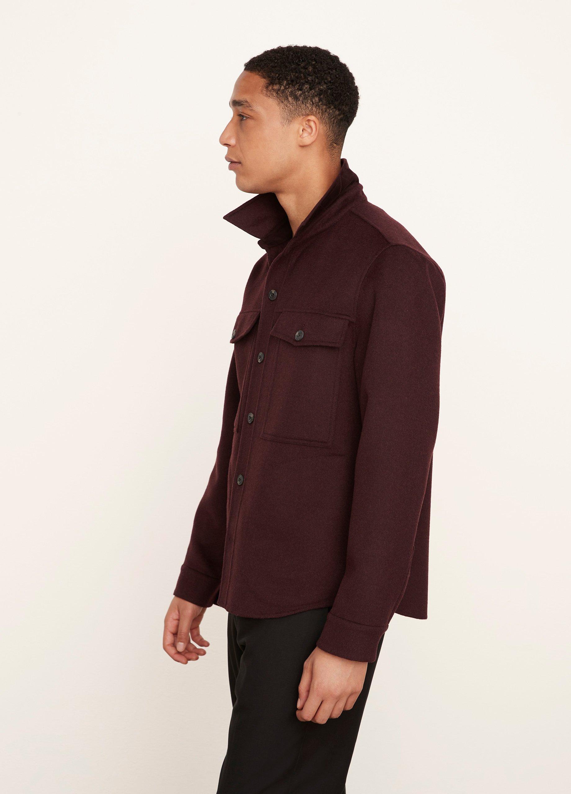 Splittable Wool Shirt Jacket image number 2