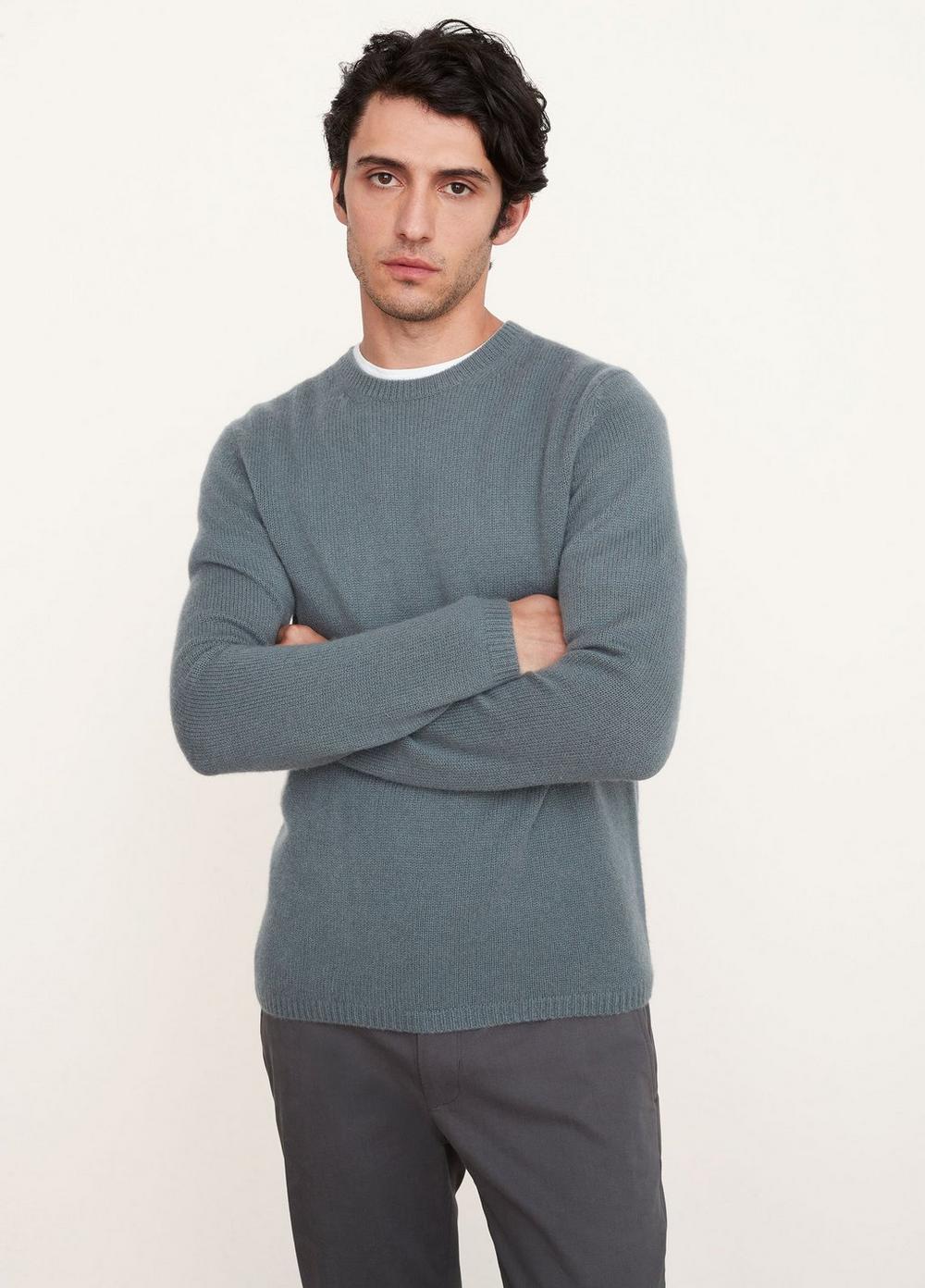 Cashmere Long Sleeve Crew Neck Sweater