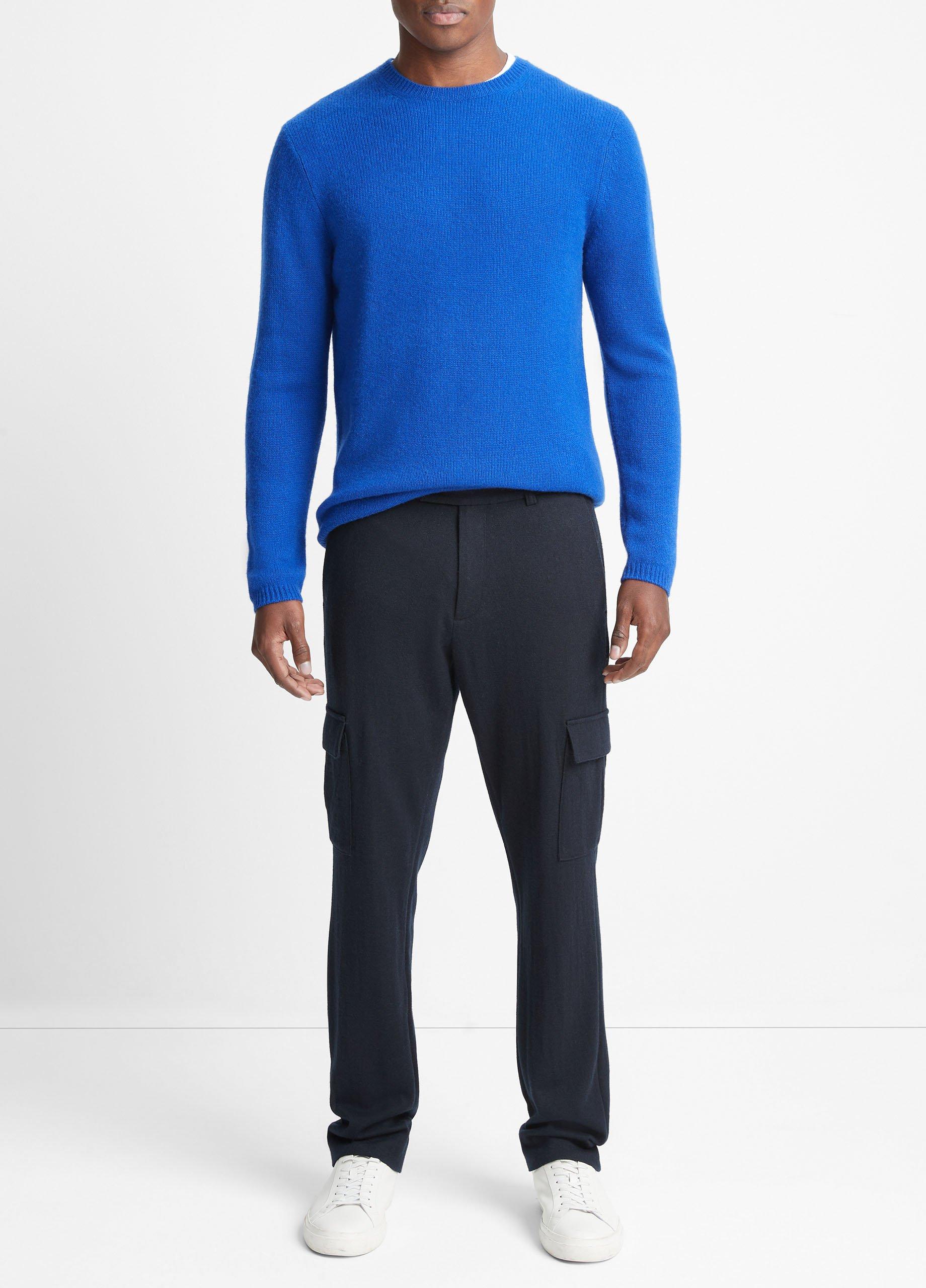Cashmere Crew Neck Sweater in Vince Products Men