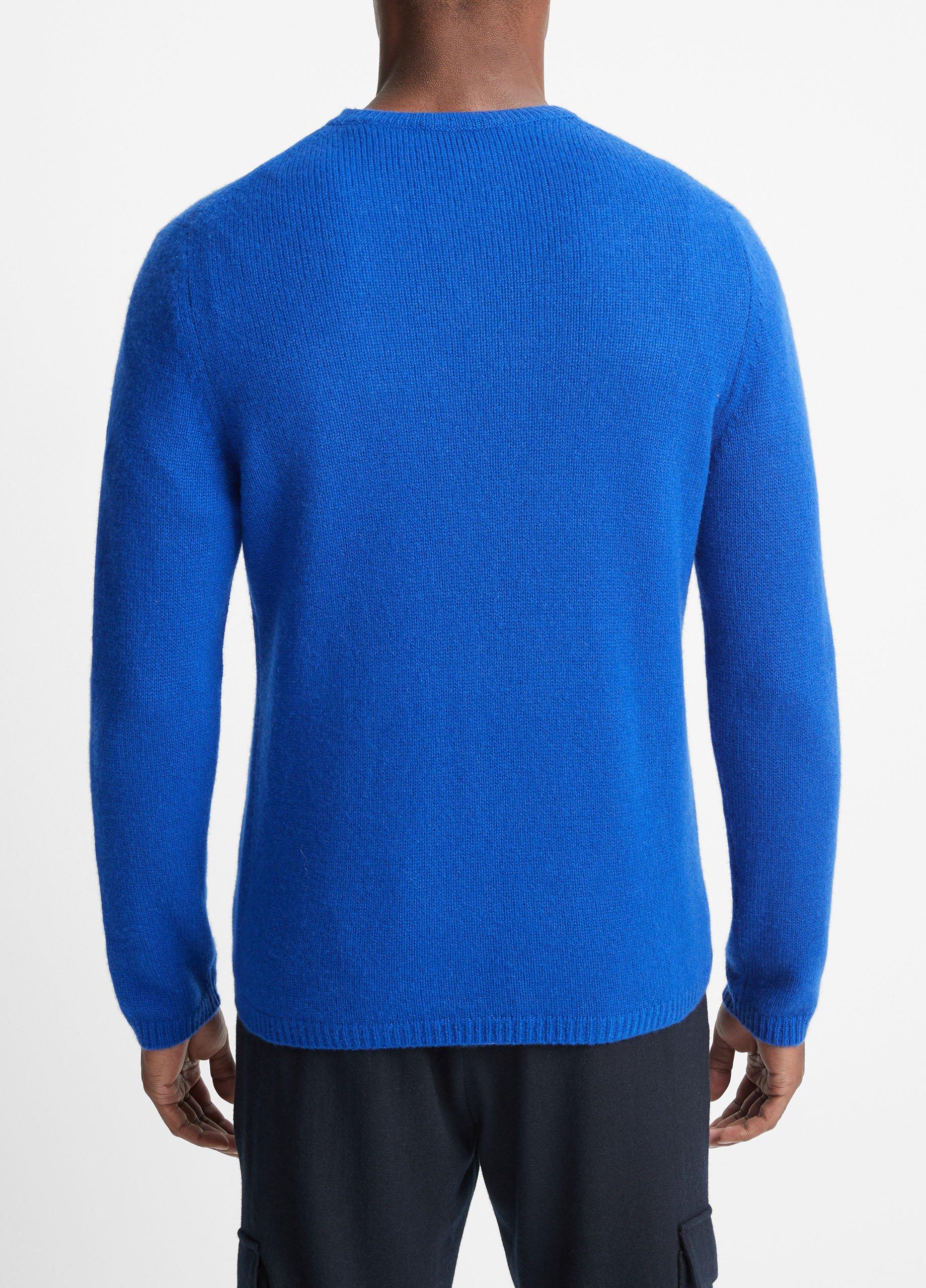 Men's cashmere crewneck online sweater