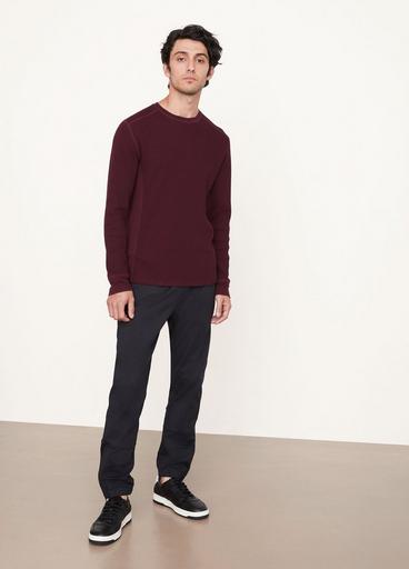 Thermal Long-Sleeve Crew Neck Pullover image number 0