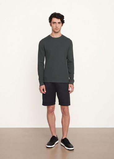 Pima Thermal Long Sleeve Crew Neck T-Shirt image number 0