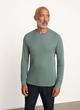 Pima Thermal Long Sleeve Crew Neck T-Shirt image number 1