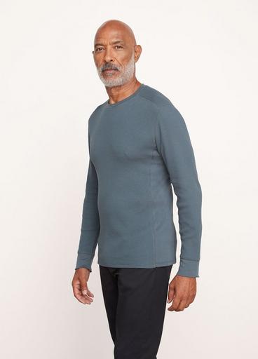 Pima Thermal Long Sleeve Crew Neck T-Shirt image number 2