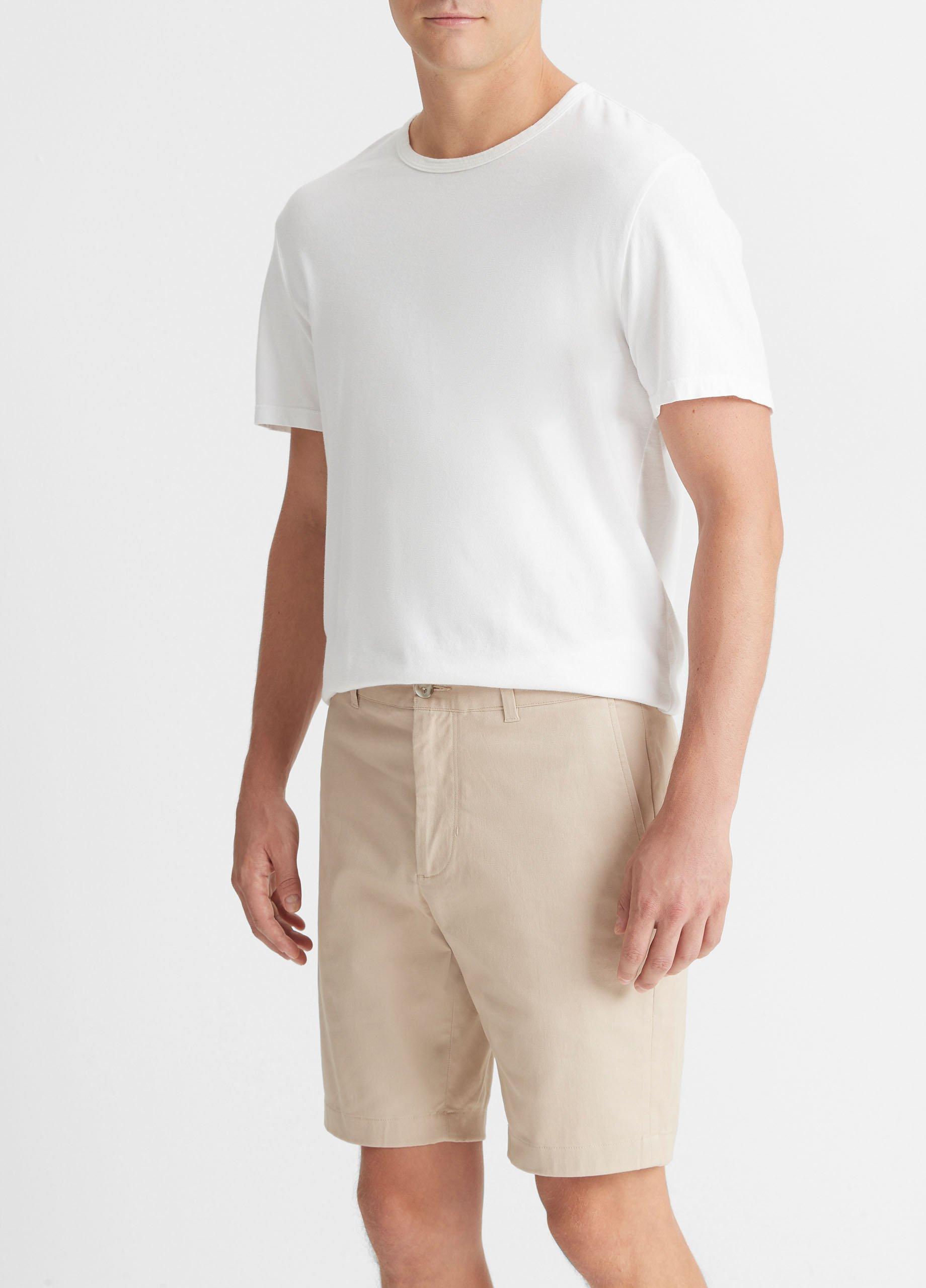 【as\"on】SAND LOW SHORT PANTS Brushed Cotton Twill Griffith Chino Short in Pants & Shorts