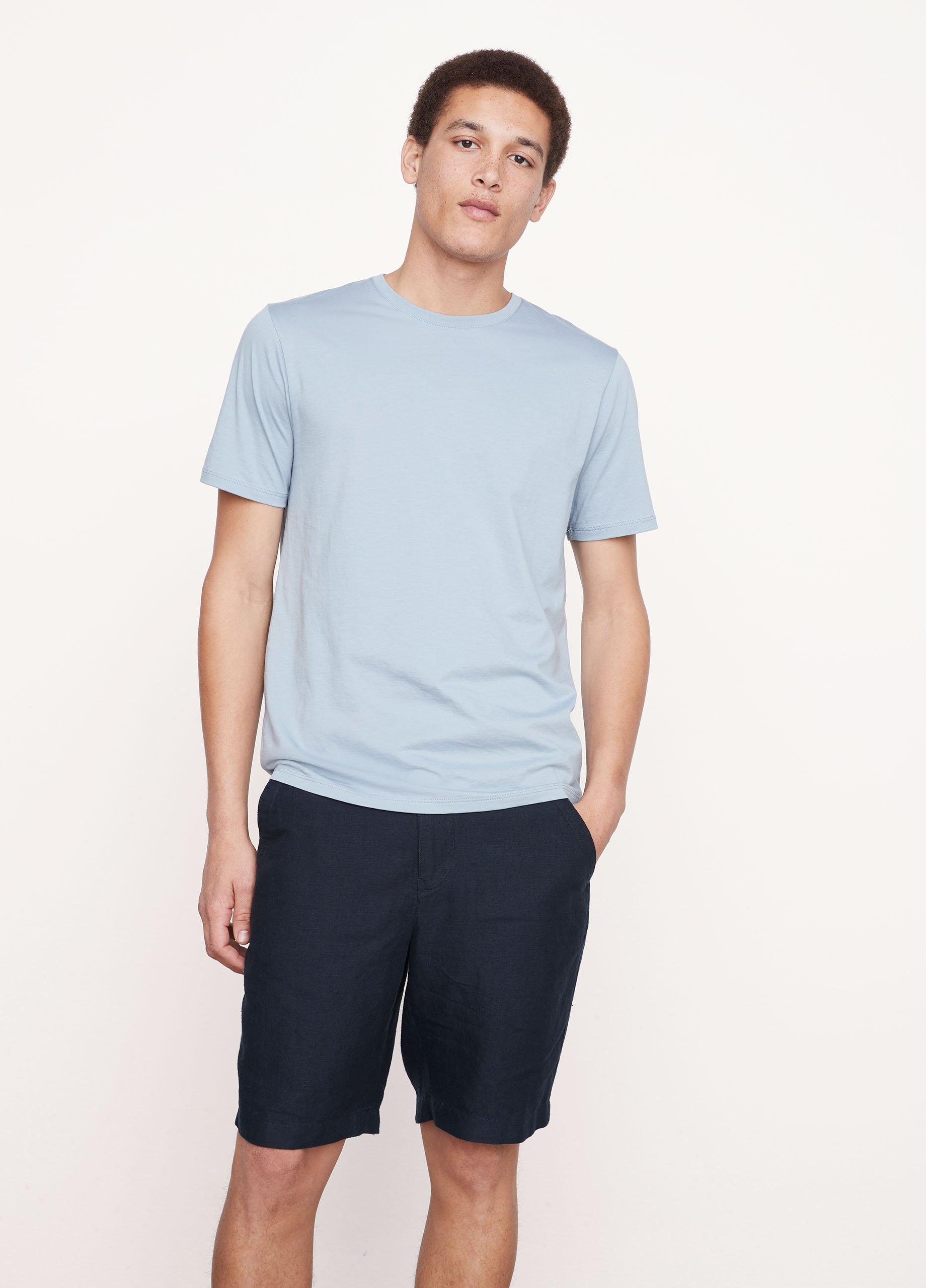 Women's Pima Cotton Shaped V-Neck, Short-Sleeve | Shirts & Tops at L.L.Bean