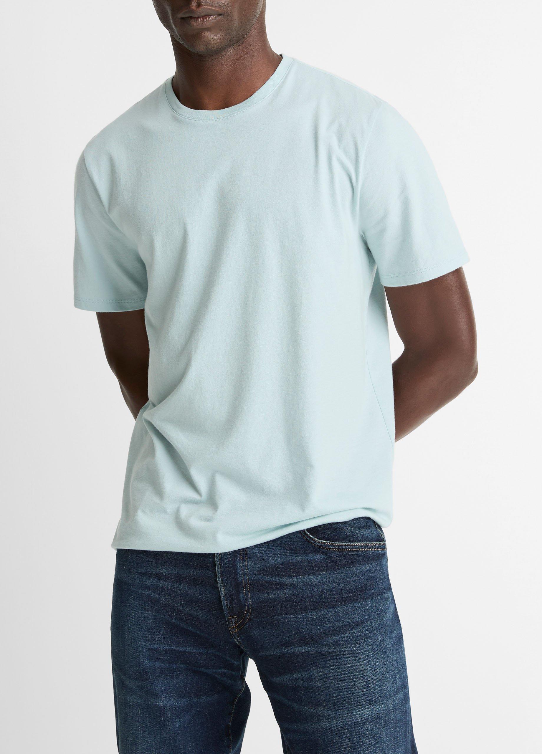 Pima Cotton Crew Neck T-Shirt image number 0