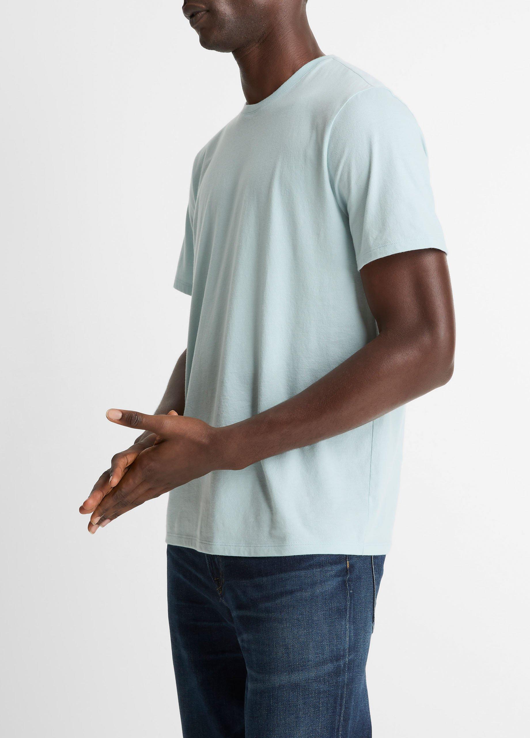 Pima Cotton Crew Neck T-Shirt image number 1