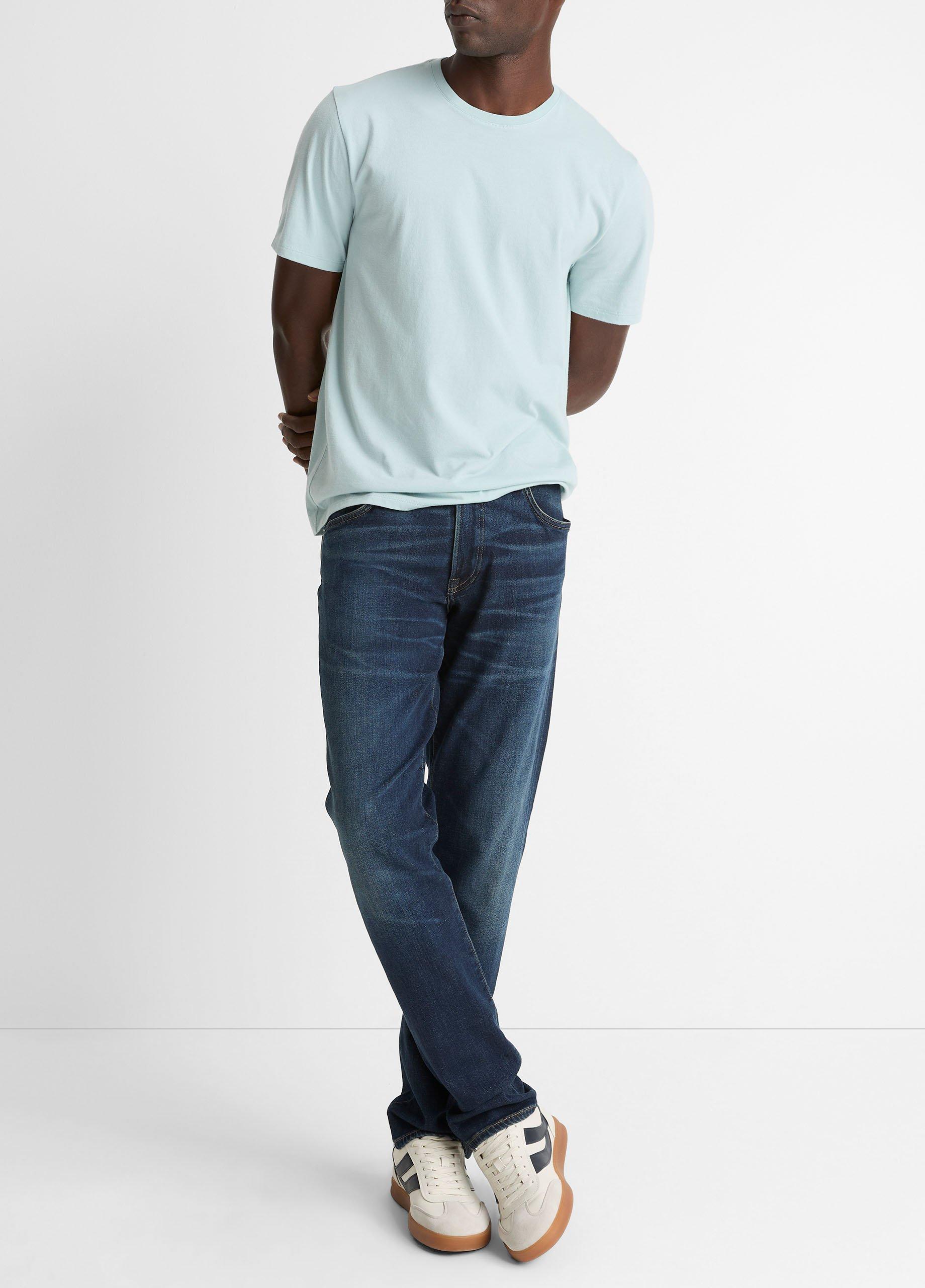 Pima Cotton Crew Neck T-Shirt image number 3