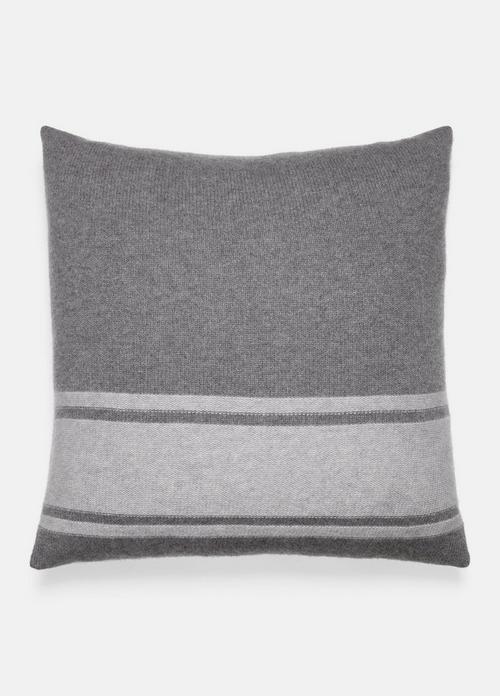 Cashmere Jersey Stripe Pillow