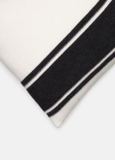 Cashmere Jersey Stripe Pillow image number 1