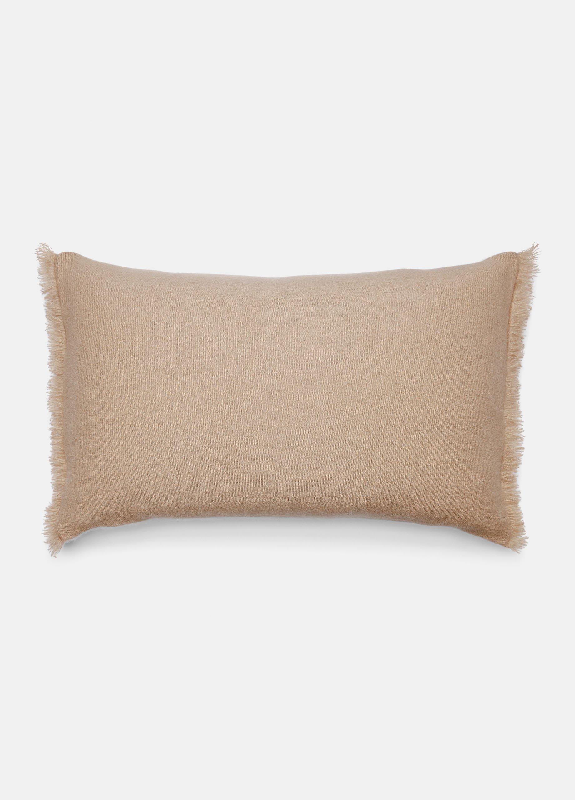 Cashmere Reverse Jersey Rectangle Pillow image number 0